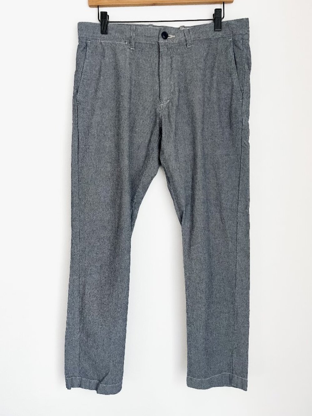J.Crew 484 Slim-Fit Stretch Chino Pants 32x30 Charcoal Gray